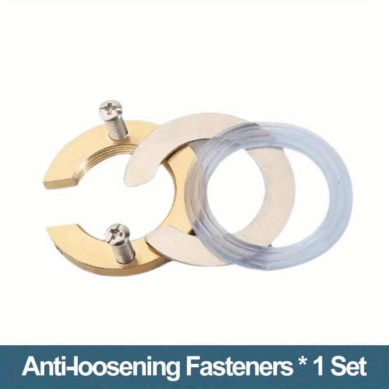 C Type Tap Faucet Anti-loosening Nut Cap, Metal Kitchen Faucet Fixing Kit, Wash Basin Tools, Fastening Circlip Washer, Fixture Parts For Home Plumbing