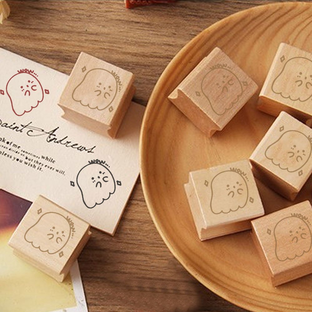 Wood Stamp for Journals and Scrapbooking