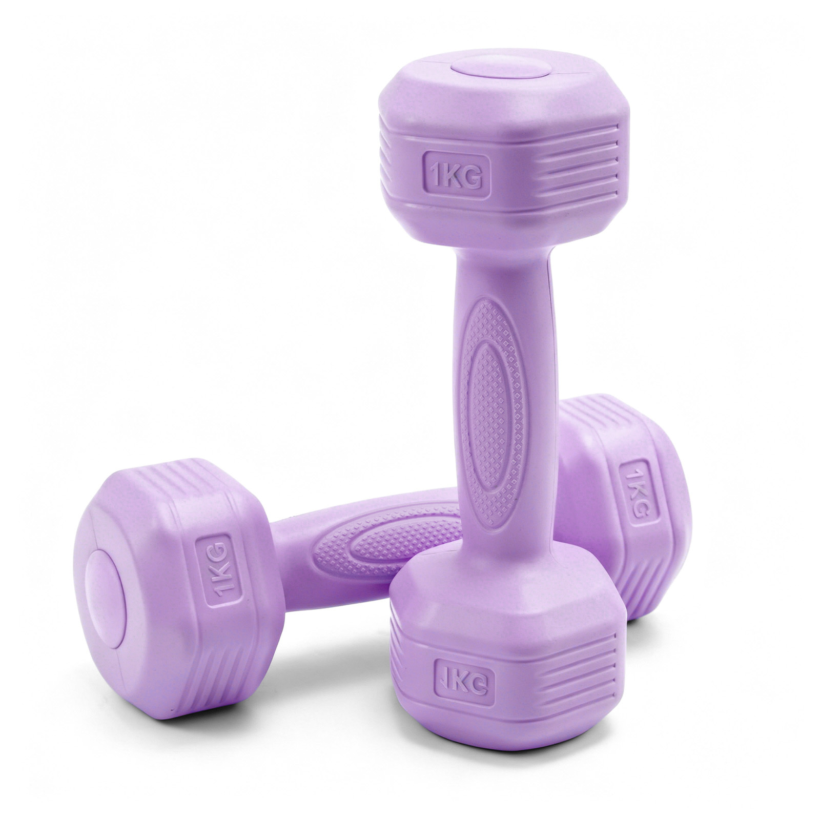 Image of 2*1kg Dumbbells Set Dumbbells Strength Training Workout Fitness Fitness Workout Strength Training Lightweight Dumbbells Gear