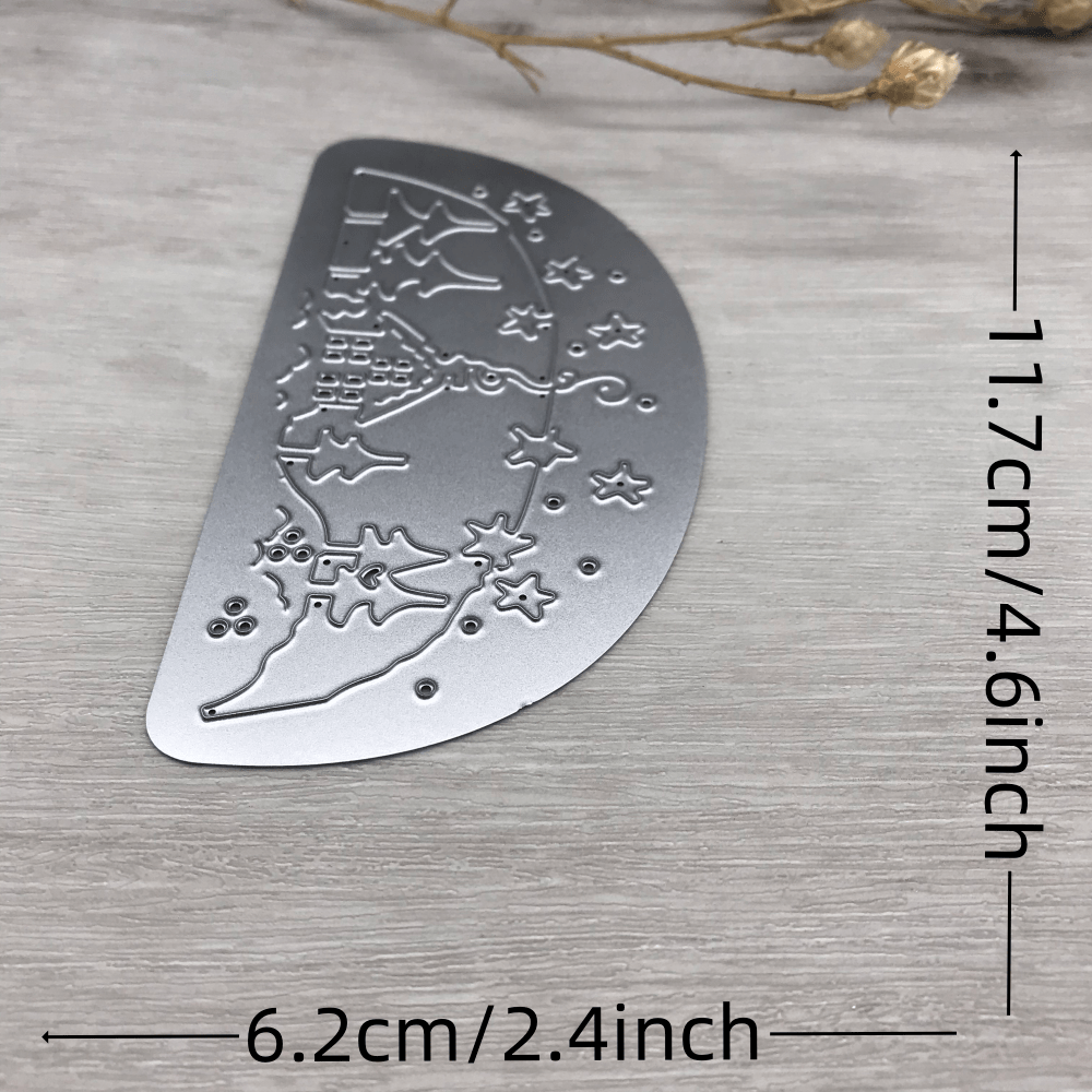 1pc Of New Metal Cutting Dies For Crafting, Ideal For Scrapbooking And Decorative Purposes