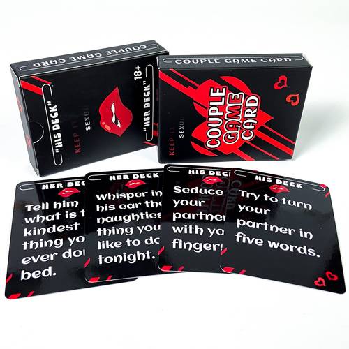 50pcs couple game cards flirty fun date night icebreaker cards with scenes questions for couples
