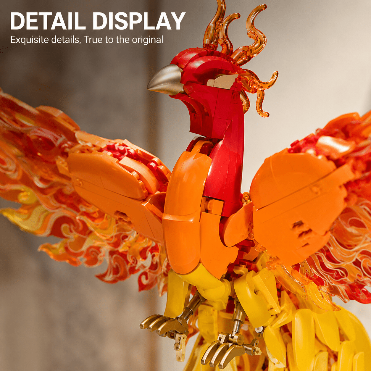 900pcs Phoenix Building Block Model Kit