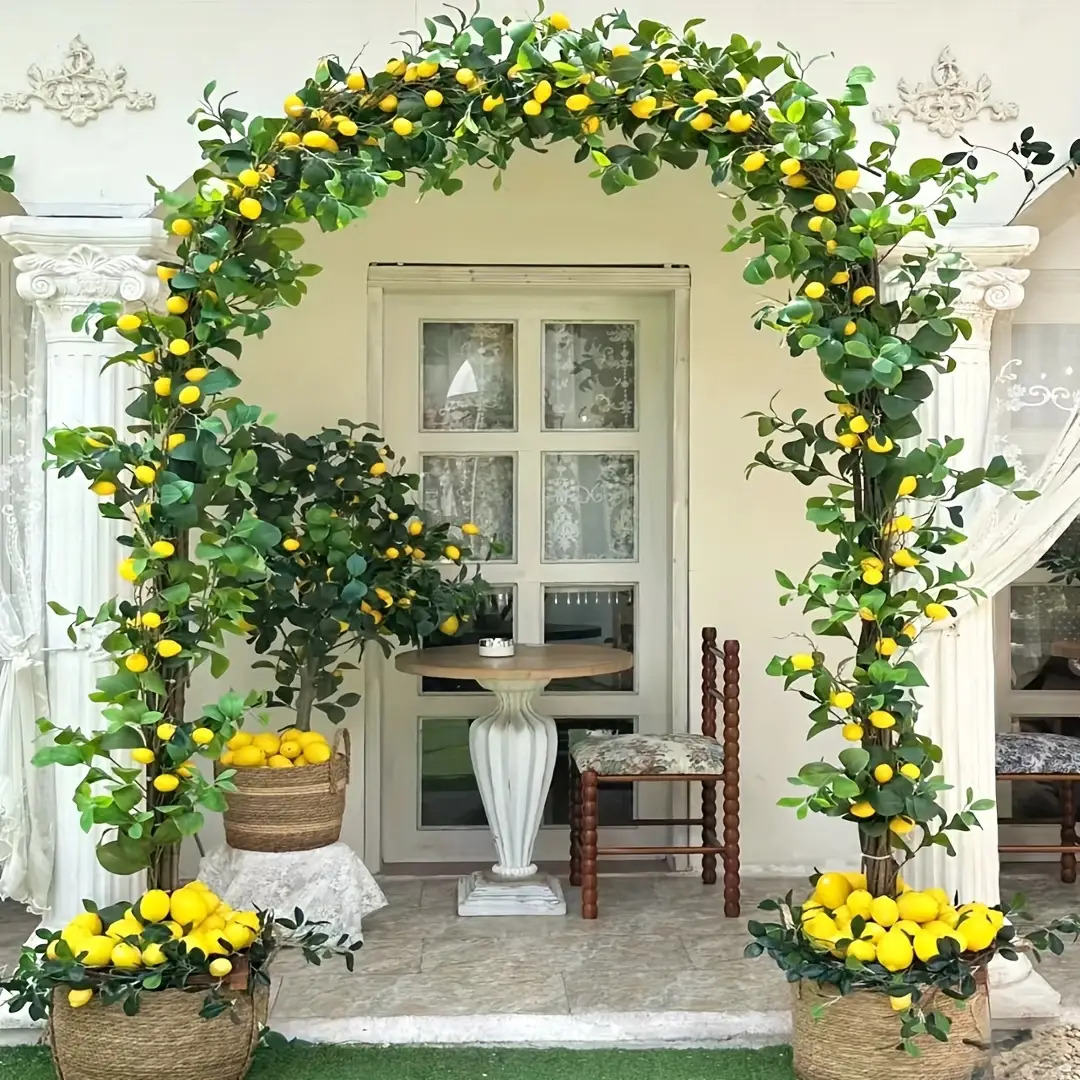 pergola with hanging plants - Mauritius