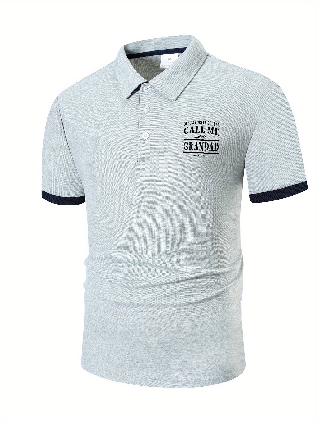 grandad collar golf shirts