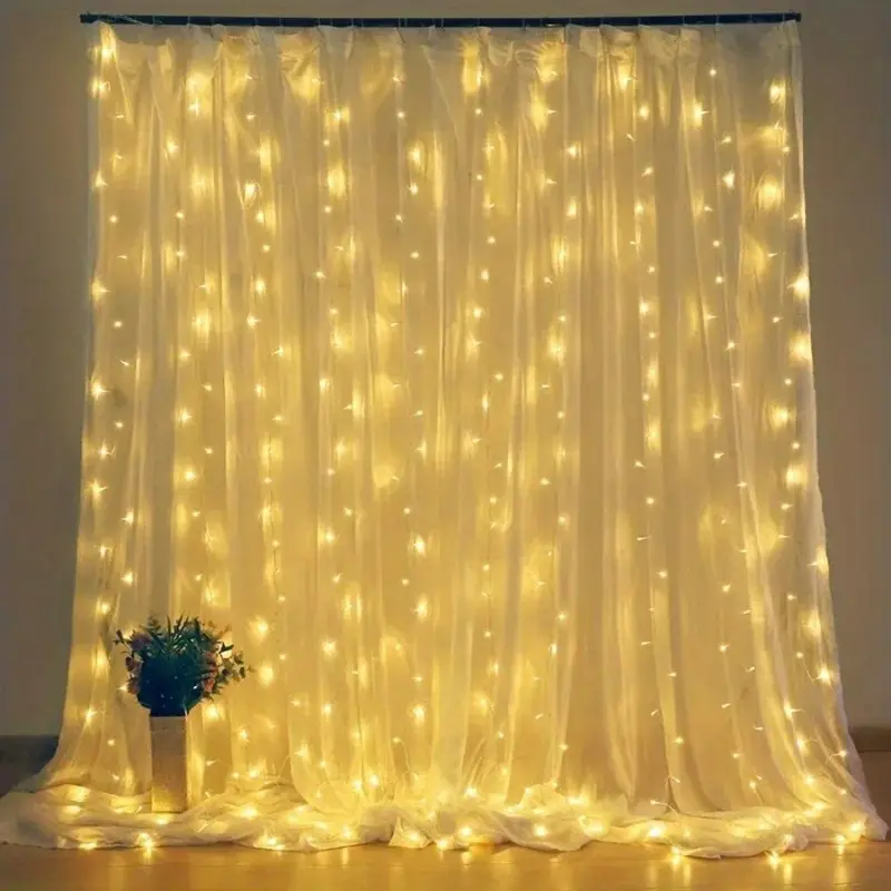 1 packung 200led x 2m/ 9.8ft x 6.5ft bezaubernde led