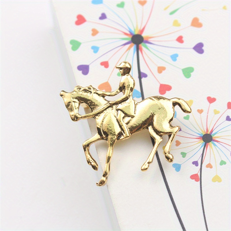 horse brooch sold on Temu United States