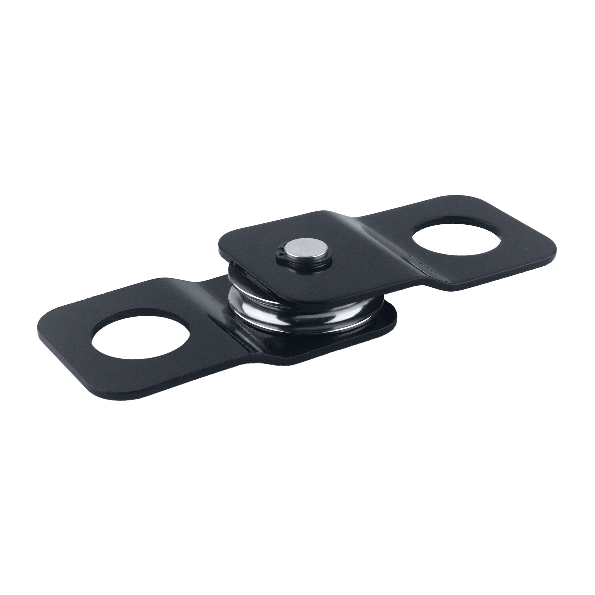1 Pack 4t Heavy Duty Off-road Winch Block Pulley, 13.6cm X 7.5cm X 2.2cm Recovery Pulley Wheel For Vehicle, Trailer, , Towing Rope For Off-road Recovery& Sand Dune Rescue