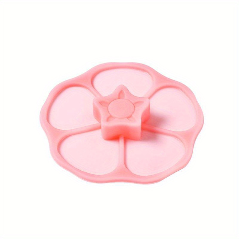 1pc flower shaped silicone cup lid food contact safe spill proof dustproof mess free mug cover for beverages details 8