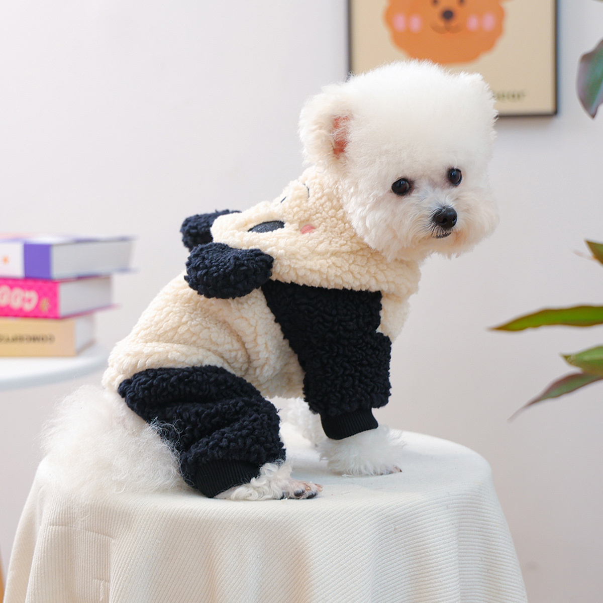 Adorable Panda Dog Costume for Small & Medium Dogs