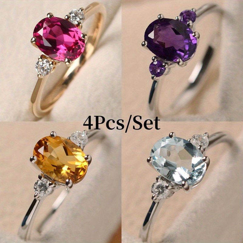 

4-/ Set - A Of , Women's Jewelry, 's Day Jewelry, For Weddings And Parties