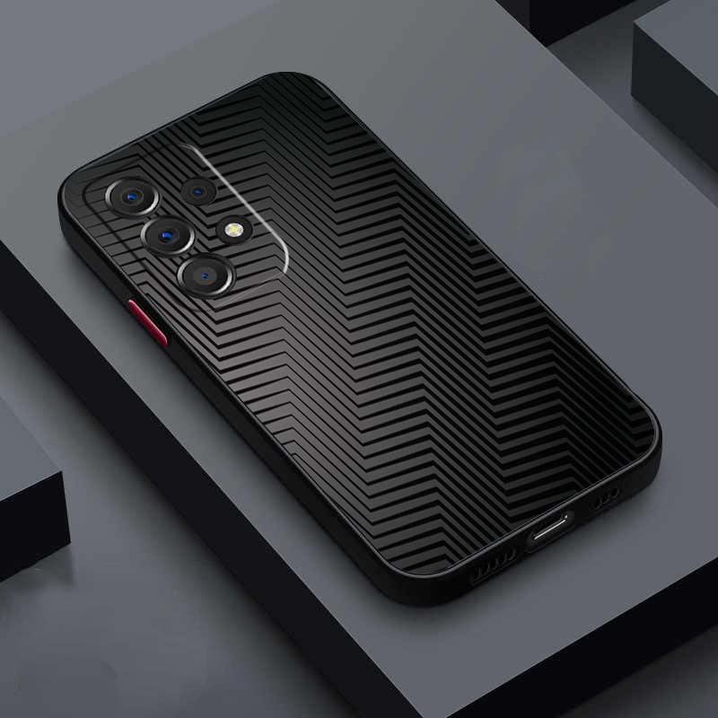 TEMU Phone Case: Carbon Fiber Luxury Frosted Transparent Durable Tpu For Galaxy A56 A36 A16 A06 A55 A04 A14 A13 A23 A02 A72 A52s A52 A41 A31 A21s A21