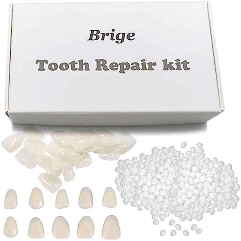 COBK Tooth Repair Granules, Temporary Tooth Repair Kit, Fitting Beads, Reusable, Moldable False Teeth, Thermal Beads, Teeth Hole Filling, Denture Teether, Makeup Stage Props, 30ml (1PC