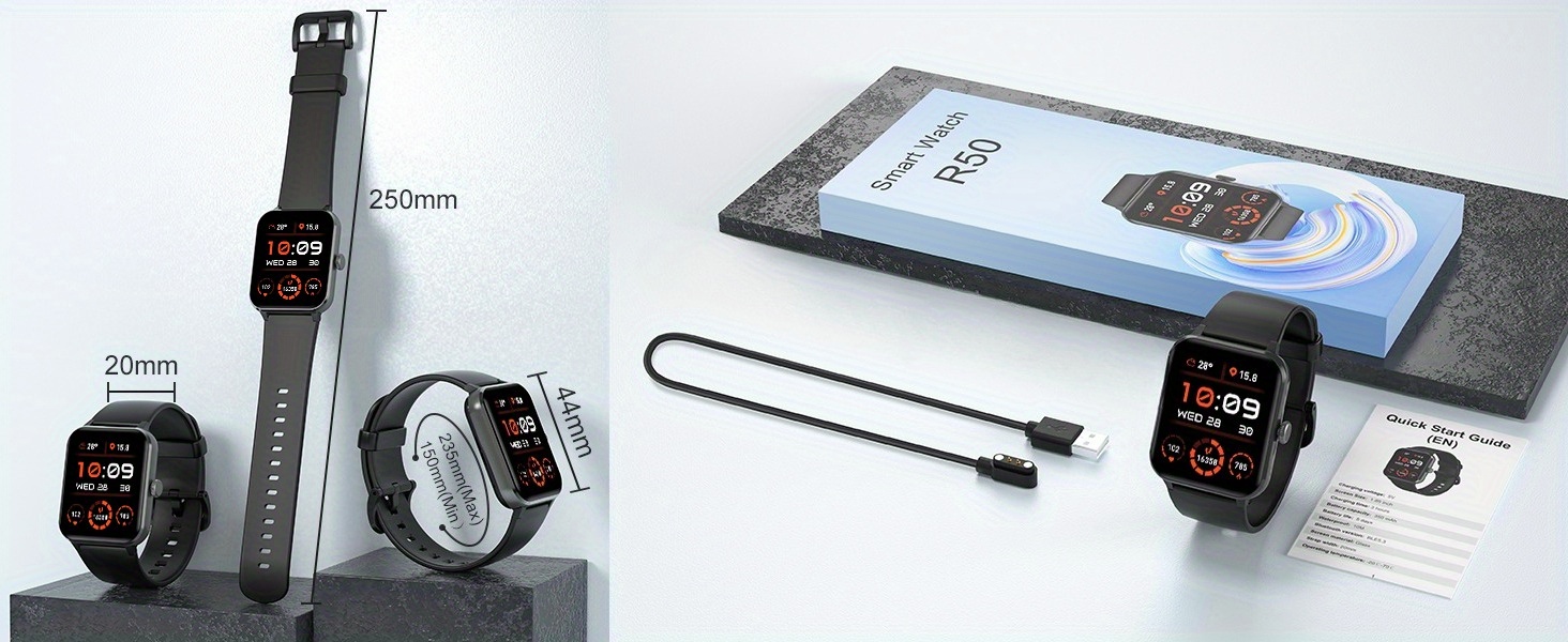 Montre Connectée Pliwier pour Hommes Femmes | Répondre/Passer des Appels, Montre de Fitness 1.85