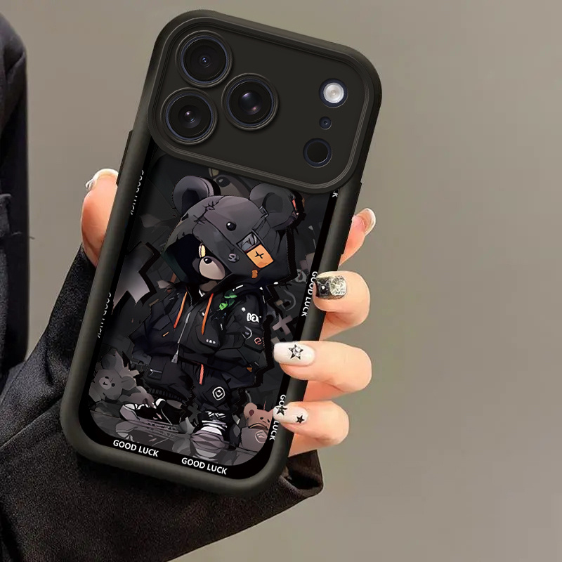 TEMU Coque de téléphone - Une coque de téléphone complète, flexible et protectrice avec des de dessins animés pour iPhone 17/17PRO/17PROMAX/17AIR
