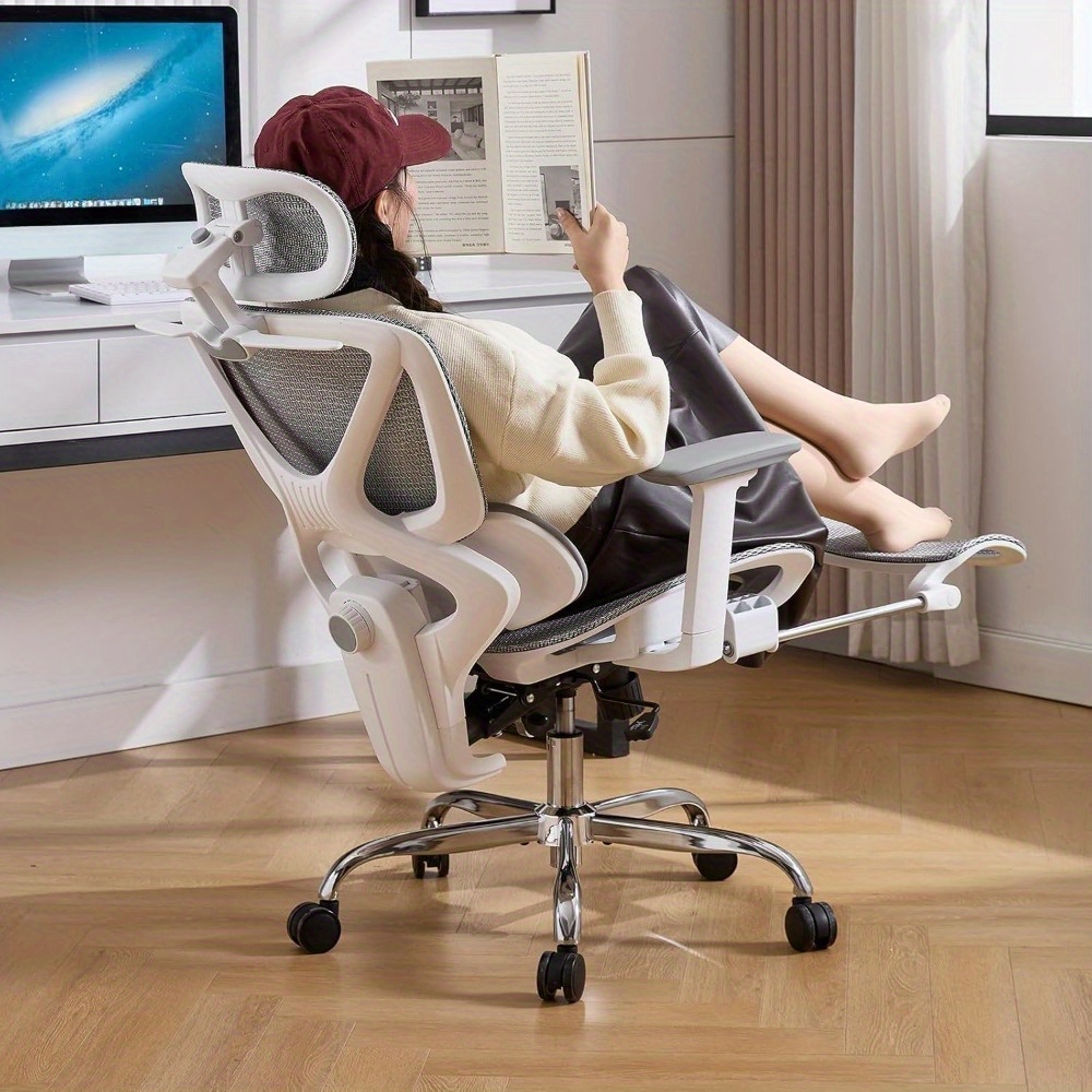 Ergonomic Office Computer Chair With Locking Wheels Ergonomic