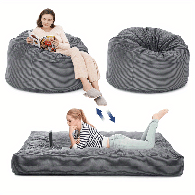convertible bean bag chair bed - Temu