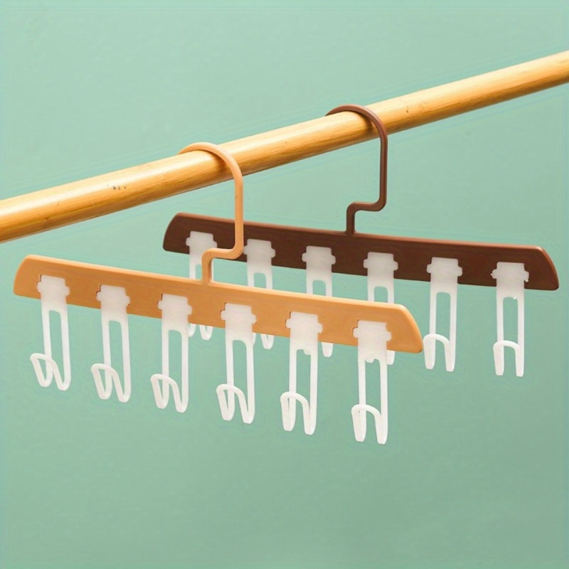 windproof detachable multi hook laundry rack for socks underwear durable plastic freestanding hanger with multiple hooks space saving design for balcony or closet organization clothes organizer storage balcony storage   sturdy construction drying racks Product details 1