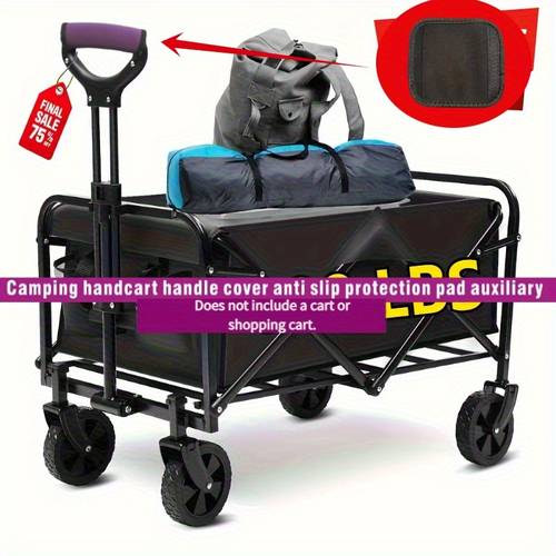 ergonomic cart wrist support pad with non slip textured grip cushion with adjustable hook and loop straps compact foldable design for easy portability