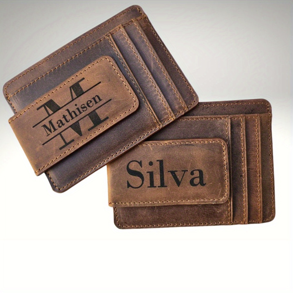 

Personalized Wallet - Engraved, For For Man & 3rd