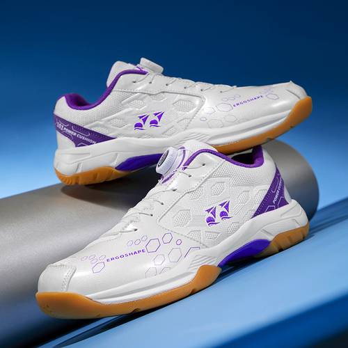 new style table tennis and badminton shoes breathable mesh sports shoes for men and women wear resistant with rotating volleyball shoes for men