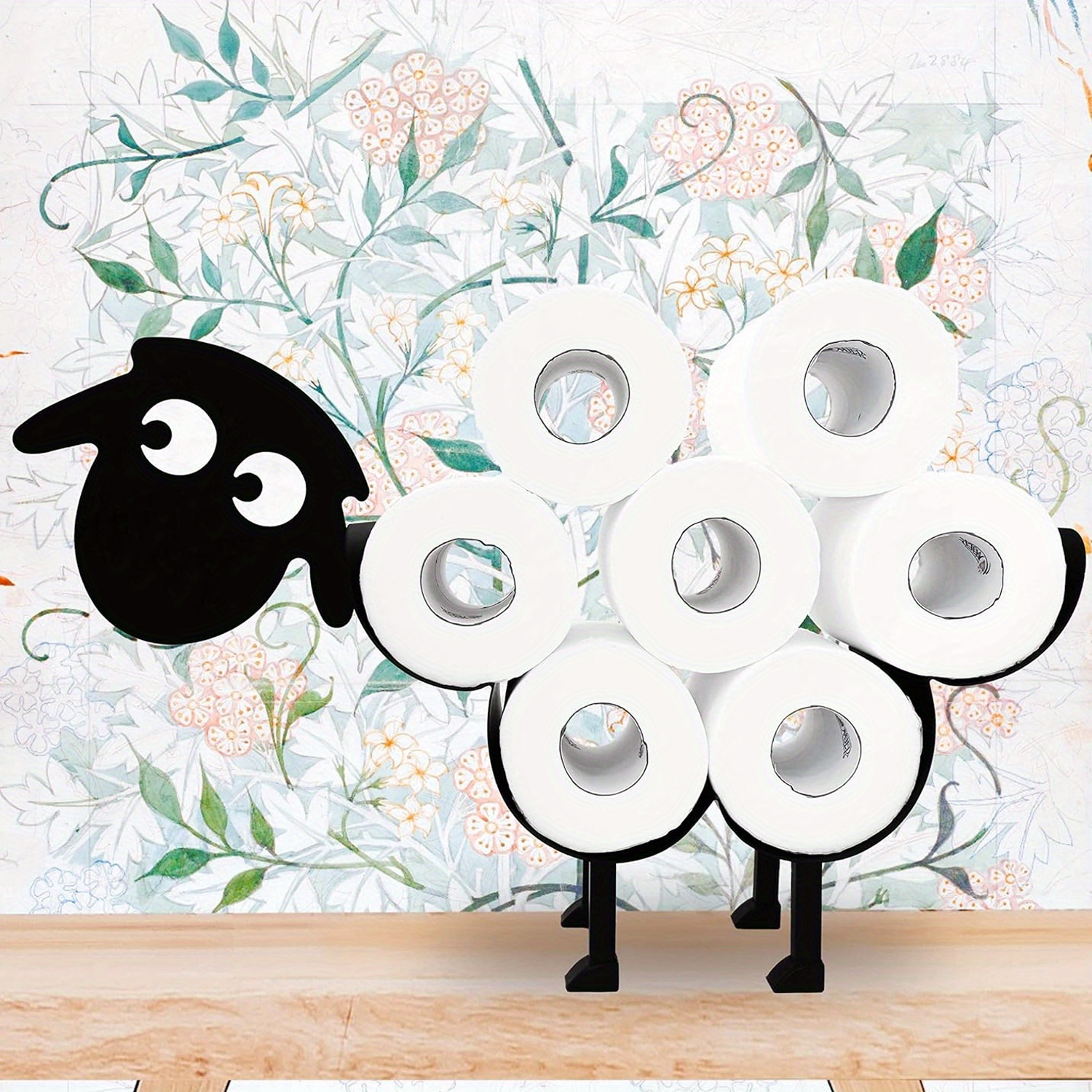 Image of Toilet Paper Holder Toilet Paper Storage Toilet Roll Holder, Cute Creative Decoration For Hotel Office Home