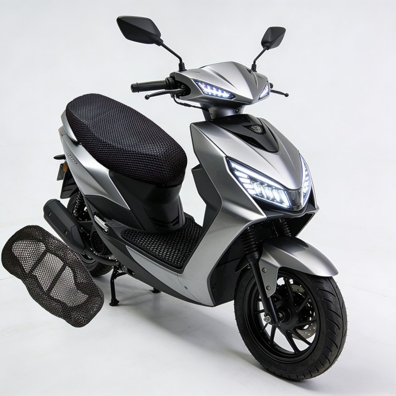 TEMU 1 copertura per moto resistente - Copertura in rete 3D/ Rete antiscivolo per / Tappetino antiscivolo, Questa copertura per in rete e traspirante