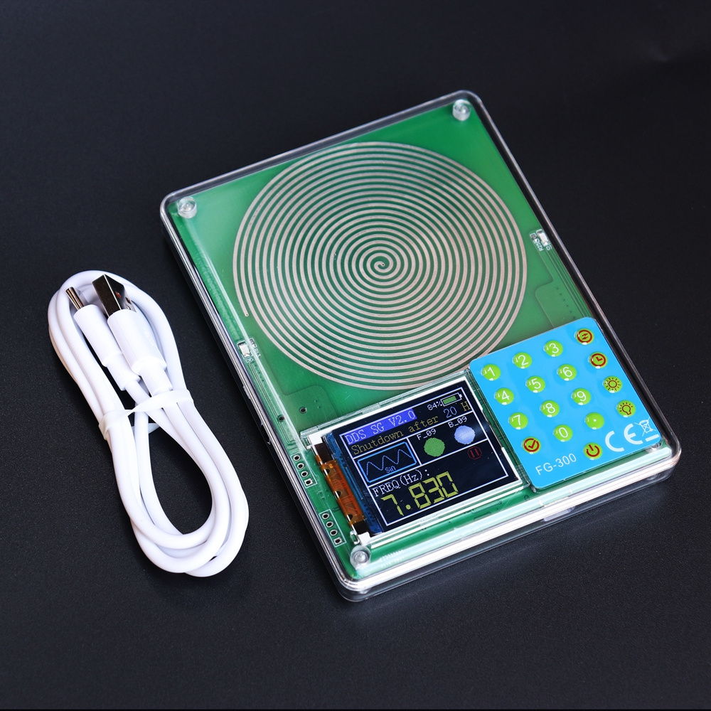fg 300 dds   generator   low   0 001hz 200khz with 13   portable frequency generator suitable for testing electronics development dds   with tft display auto save settings