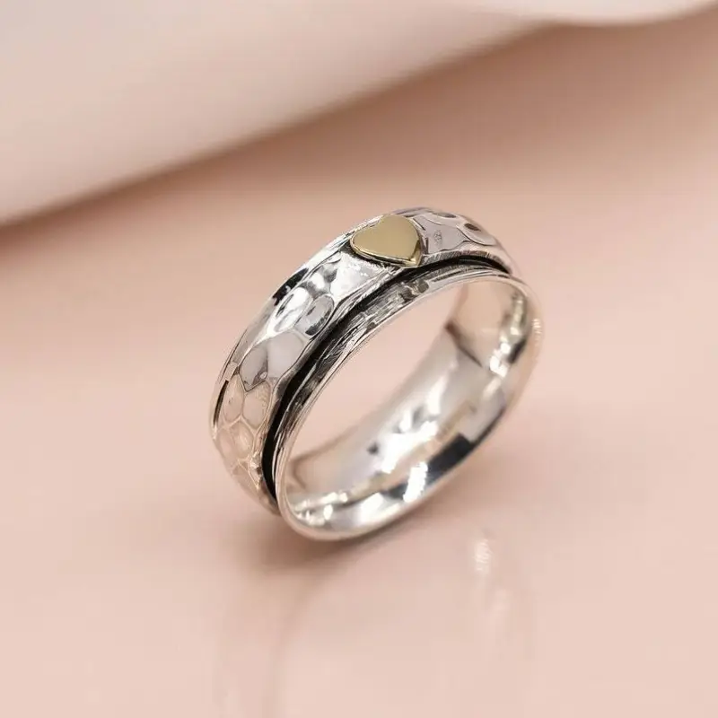 of fashionable simple and exquisite womens ring rotatable very suitable for parties banquets valentines day christmas and birthdays anniversary wear Product details 4