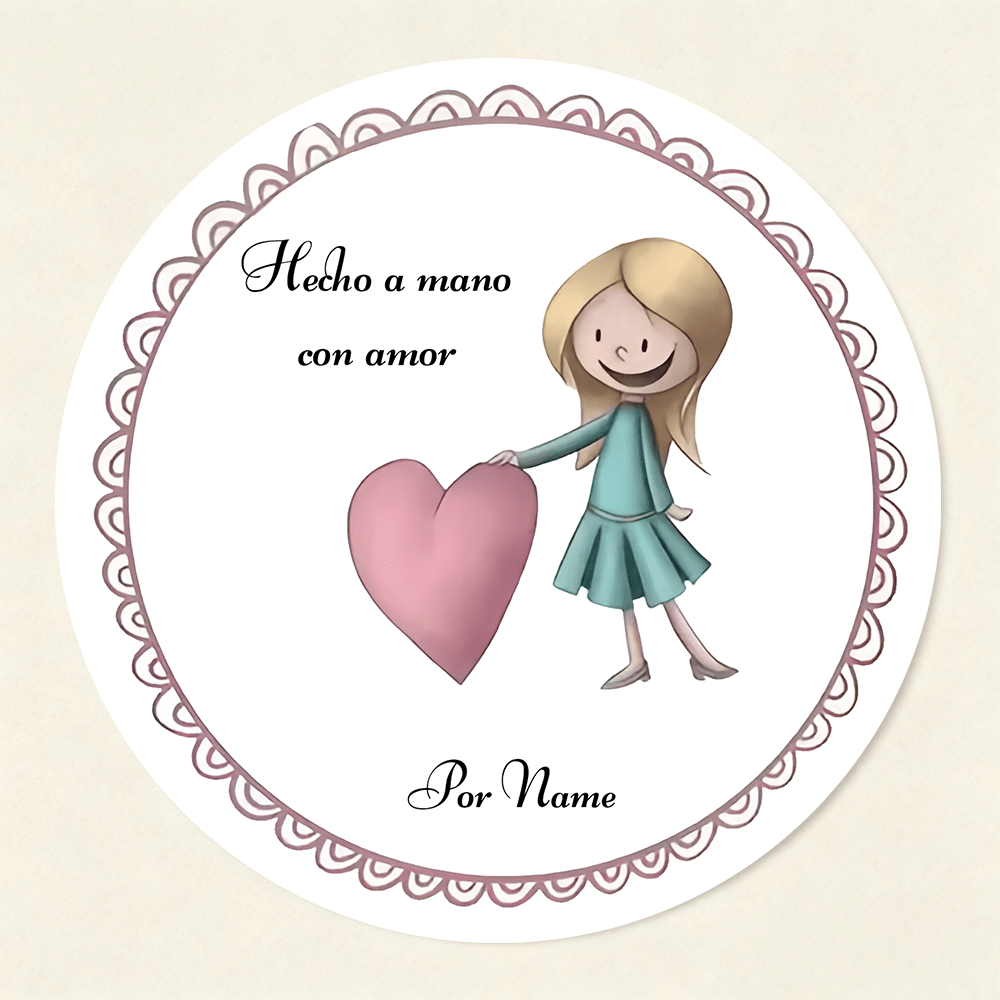TEMU Pegatinas personalizadas multilingües " ", etiquetas de de encaje con para etiquetas de joyería, embalaje de regalos y manualidades DIY,