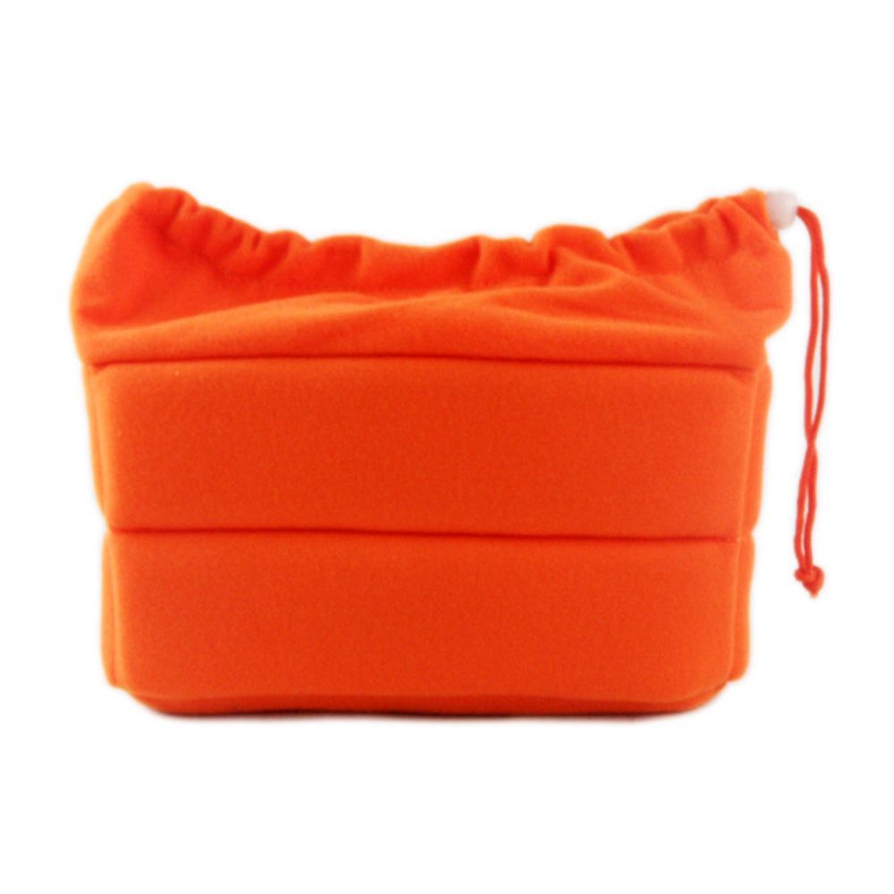 Image of Camera Insert Bag Partition Padded Bag Velvet Shockproof Protection Camera Lens Case Soft Bag For Dslr Cameras