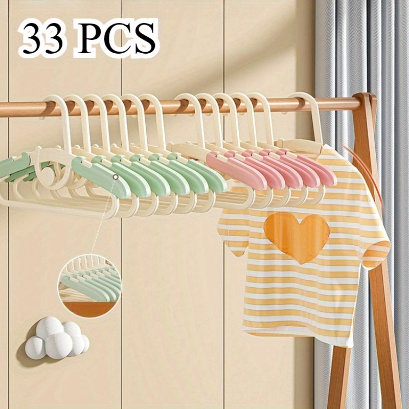 Bama Set 3 Grucce Appendicravatte In Plastica, 43 Cm, Per Armadio Ordinato - 6