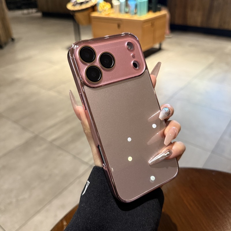 TEMU para Teléfono - para Iphone 17 Pro Max, Apple 17 Pro Trasero de Vidrio, 16 Cuerpo Completo con Película para Lente, 15 Pro Electrochapado , 14,