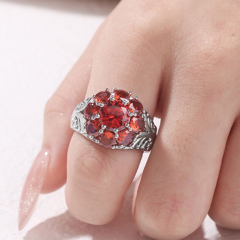 Women's Classic Fashion Statement Ring, Elegant Style