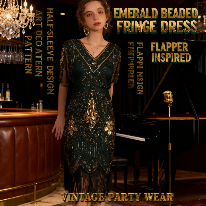 open lace back dress Off Shoulder Feather Beaded Mauve Prom Dresses 20s Party Dress FD2615 –  Viniodress main image 0
