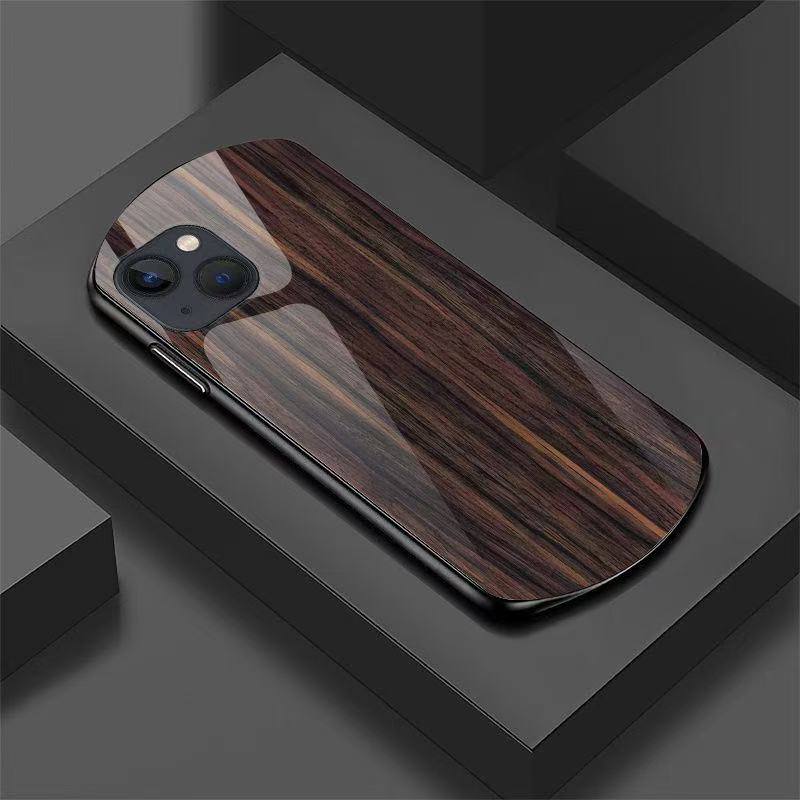 TEMU Phone Case - Premium Elliptical Wood Grain Texture Suitable For Iphone 17, 17 Air, 17 Pro, 17 Pro Max, 16/15/14/13/12/11/plus/pro/pro Max,