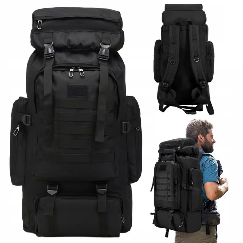 80l Camping Hiking Backpack, , For Outdoor Activities, Cycling, Hiking, Fishing, Hunting, Wilderness Survival, Sports, Camping (80l)