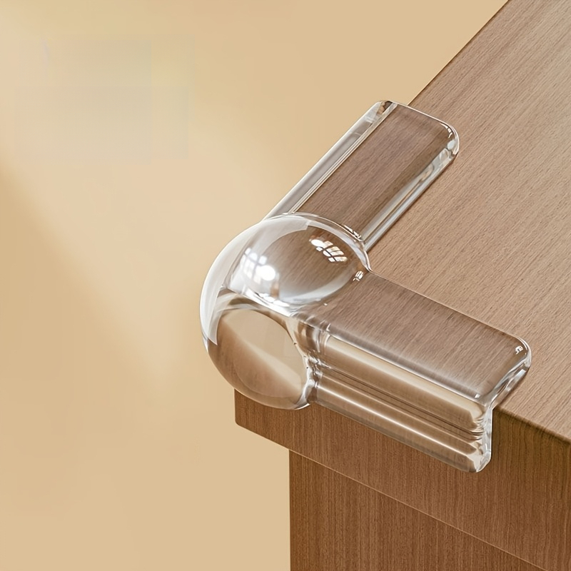 TEMU 7pcs Inflatable Clear Anti-collision Corner Set - Protection Corners, Soft Thick Protective Covers, Furniture Table Corner Protection, Safety ,