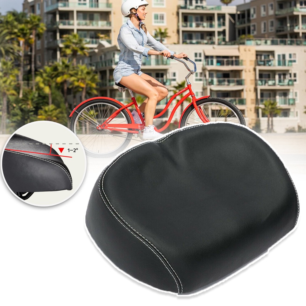 Bike Seat, Foam Padded Bike , Styles, Weather-resistant Cover, Easily Attaches To Most Standard Seatposts