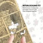 500 sztuk/1000 sztuk, papierowy puzzle, diy puzzle, antyczna mapa świata, elegancki album map wyciskany, odpowiedni do puzzle czasowe, puzzle domowe, interaktywny puzzle dla par; puzzle bożego narodzenia, puzzle walentynkowe, puzzle prezent urodzinowy; zabawka edukacyjna, elegancki prezent