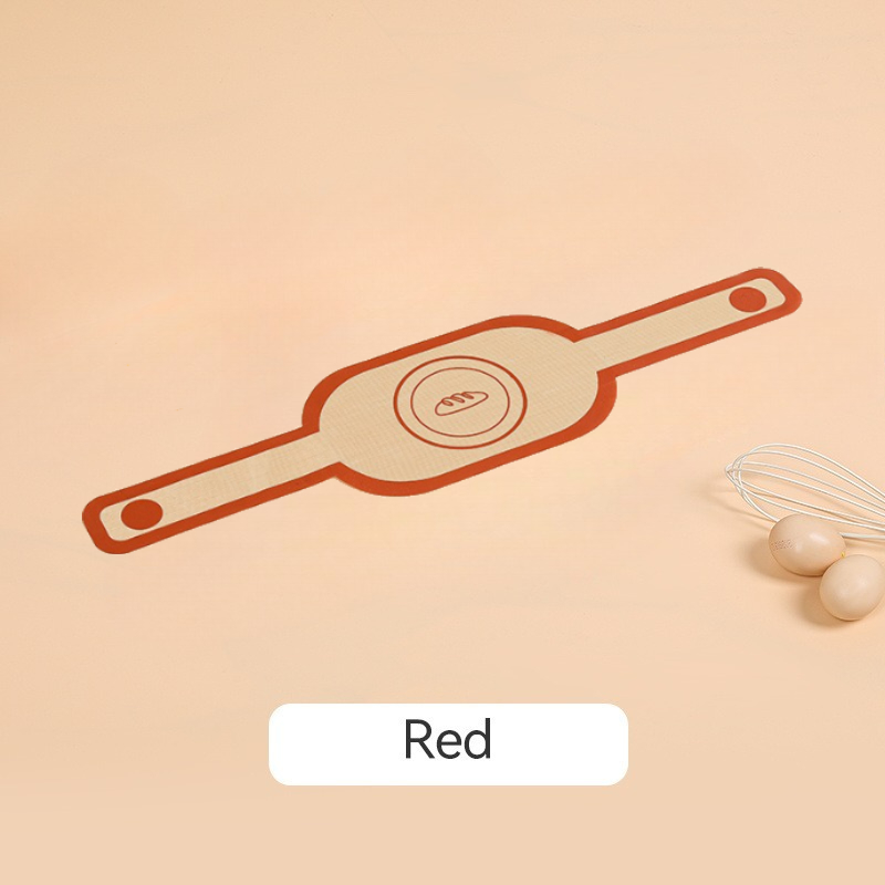 Silicone Bread Hanging Sling In Oval And Round Shapes, Perfect For Dutch Ovens. This , Easy-to-clean, Reusable Silicone Baking Mat Features A Long Handle For Transferring Acid Dough When Baking Bread