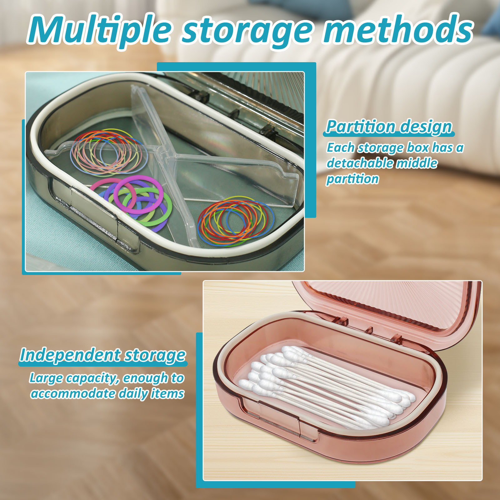 Stainless Steel Toothpick Holder Toothpick Container Retractable Sturdy