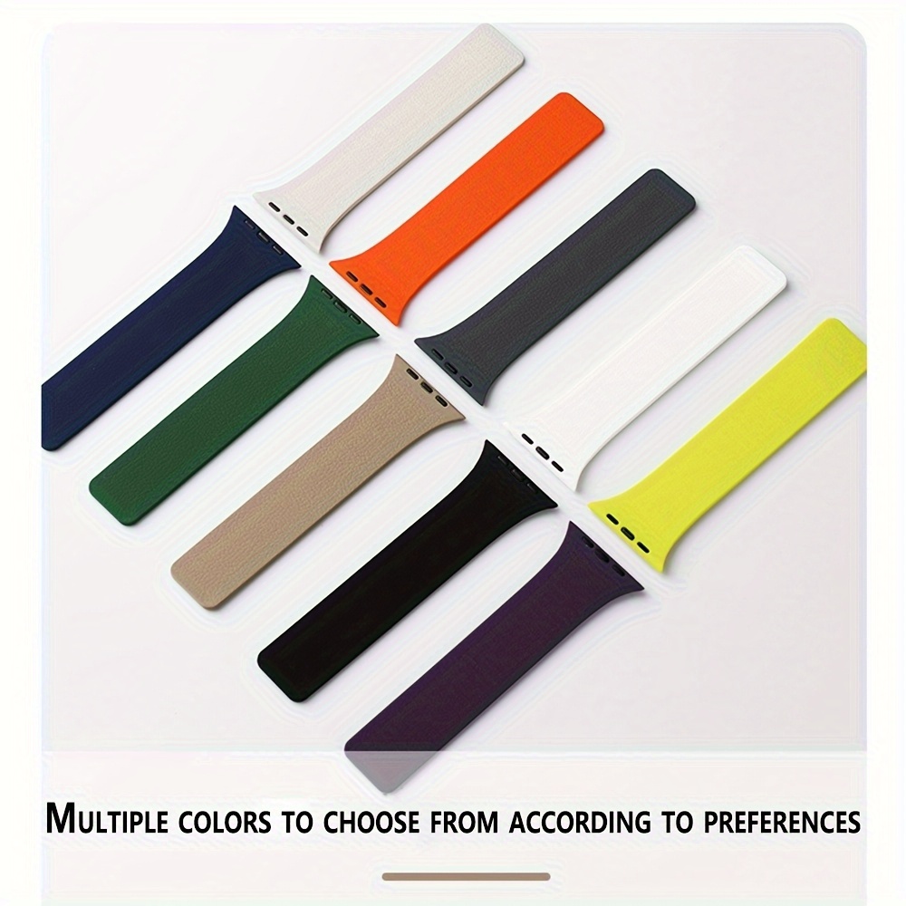 The Magnetic Watch Strap Is Suitable for the New Magnetic Strap of the Apple Watch Series Ultra11/10/9/8/7 SE 6/5/4/3/2/1, Compatible with the 38/40/41/42/44/45/46/49mm Men's and Women's Creative Spring/summer Sports Strap