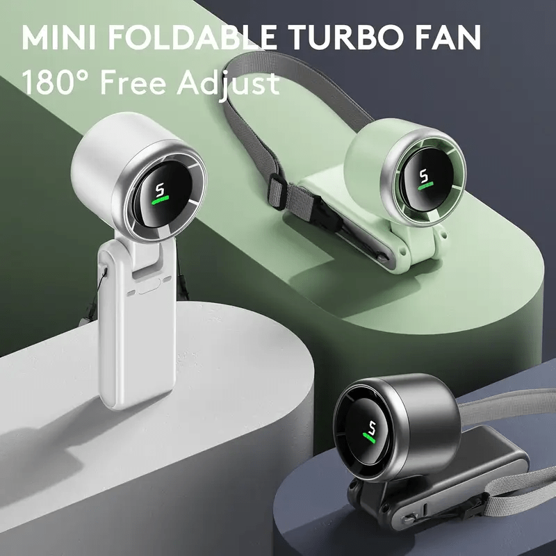   usb fan with 100 speed   adjustable airflow long   lightweight and portable ideal for travel camping and outdoor use featuring a stylish design and durable materials