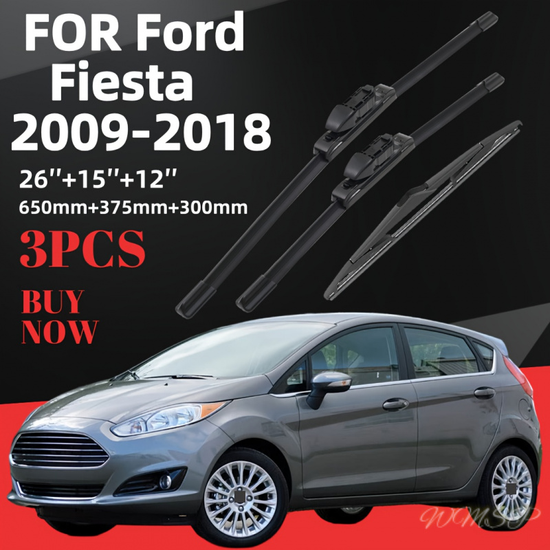 TEMU For Ford 2009-2018 Windshield Wiper Blades Set, 26