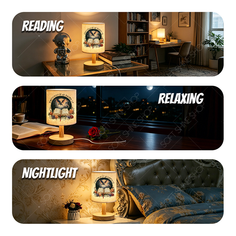 Fabric Night Light, LED Lamp for Party Decoration