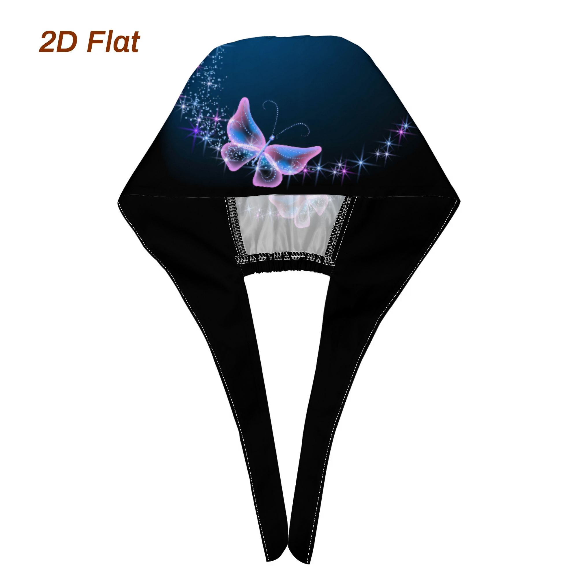 TEMU 2d Print Design Sparkle Frame Pattern Print Work Cap Unisex Cook Caps For Kitchenwear Restaurants Chef Kitchen Accessories