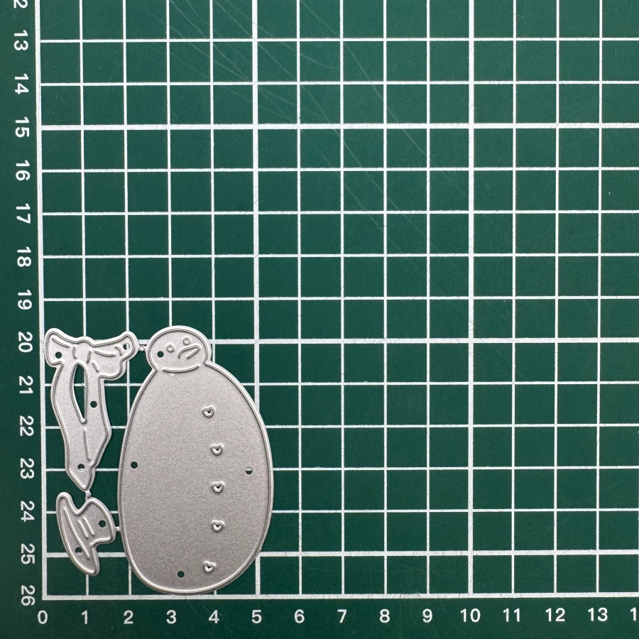 Snowman Metal Cutting Dies For Crafting Scrapbooks, Card Creation, Stencils, And Photo Albums