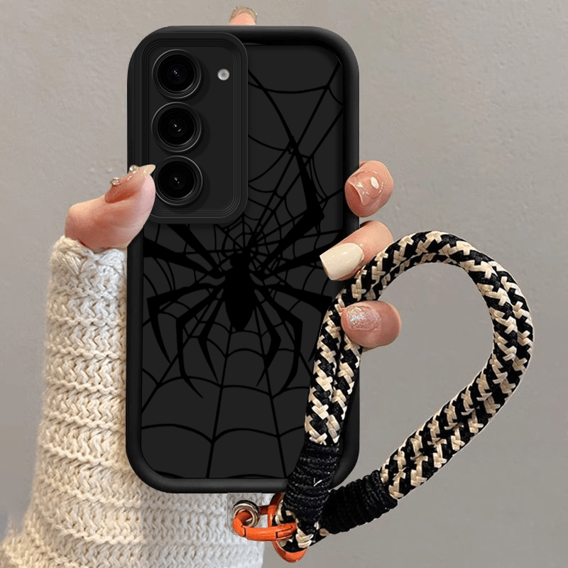 TEMU Phone Case - Spider-themed Phone Cases Designed For The For Galaxy S20 Fe/s20 Lite (universal Multi-model) With A Lanyard, Suitable For All