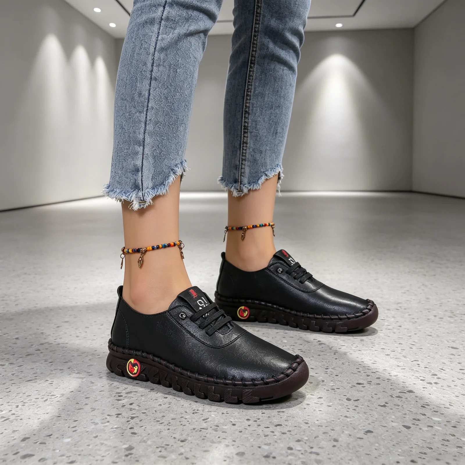 [sneakers] Women's Plus Size Soft Sole Solid Color Comfortable Casual