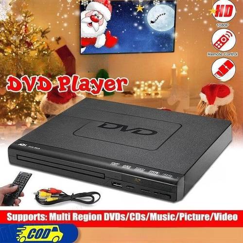 compatible for tv modern dvd vcd cd usb player with av cable 1080p disc player player for dvd vdvdiscs for theater compatible for tvs
